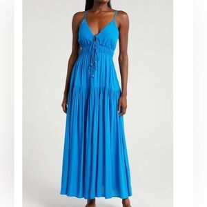 XS Elan Blue Maxi Dress
